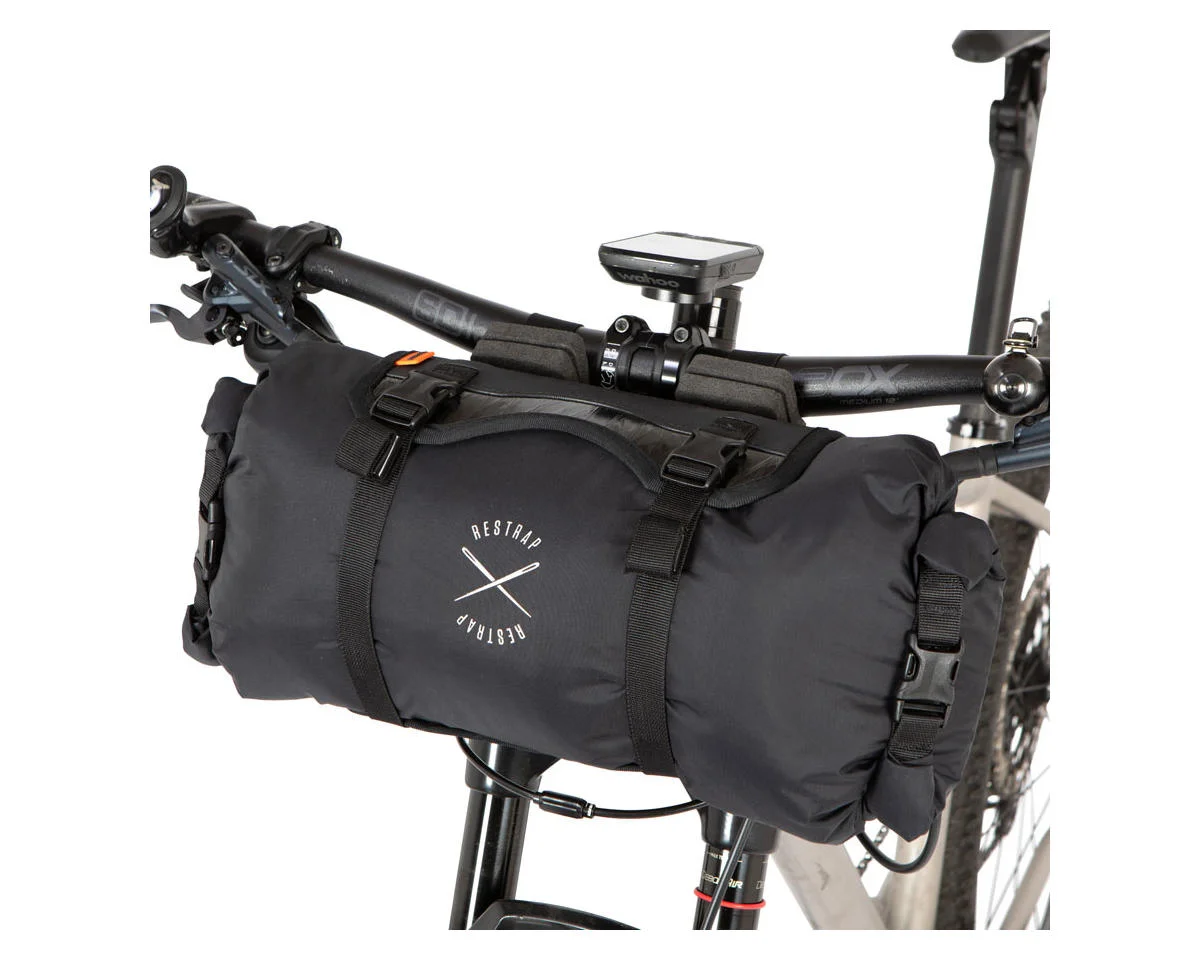 Restrap Race Bar Bag (Black) (Flat Bar) (7L) - view 3